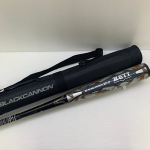 ゼット ZETT ブラックキャノンZⅡ 軟式 大人 一般 FRP製バット BCT35924 中古 ケース付き 野球 8149