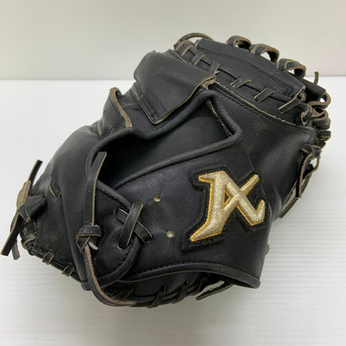 アトムズ ATOMS 硬式 大人 一般 キャッチャーミット 捕手 グローブ グラブ 右投げ 中古品 野球 9390
