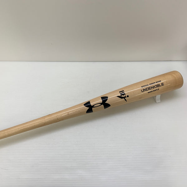 アンダーアーマー Under Armour UA 硬式 大人 一般 木製バット(BFJマーク) 中古 野球 7713