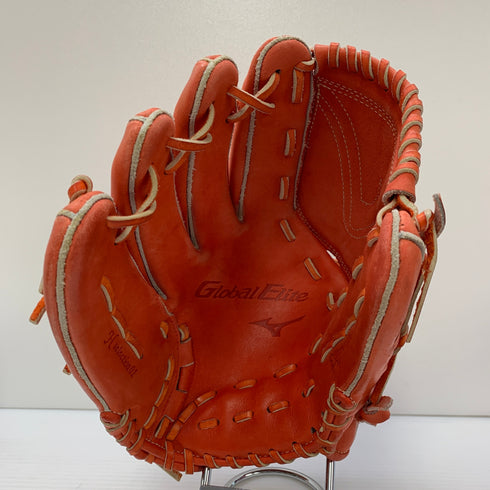 ミズノ MIZUNO グローバルエリート 硬式 大人 一般 投手用 グローブ ピッチャー グラブ 左投げ 1AJGH18201 中古品 グローブ袋付き 野球 7479