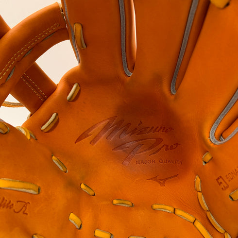 ミズノ MIZUNO ミズノプロ 軟式 大人 一般 内野手用 グローブ グラブ 右投げ 1AJGR22003 中古品 グローブ袋付き 野球 7471
