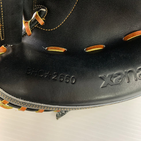 ザナックス Xanax BHC2660 硬式 大人 一般 キャッチャーミット 捕手 グローブ グラブ 右投げ 中古品 野球 9183