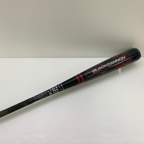 ゼット ZETT ブラックキャノン 軟式 大人 一般 FRP製バット BCT316 トップバランス 中古 野球 8138