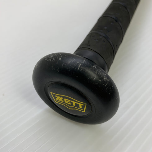 ゼット ZETT モンスターブラックキャノン 軟式 大人 一般 FRP製バット BCT31384 ミドルバランス 中古 野球 7780