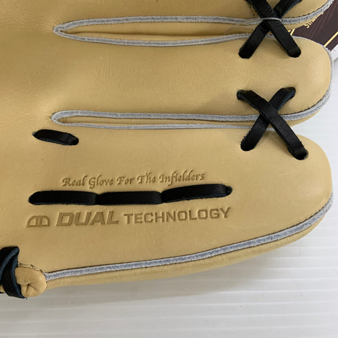 ウィルソン Wilson ウィルソンベア 硬式 大人 一般 内野手用 グローブ グラブ 右投げ WBW104689 1975型 タグ付き 野球 7854
