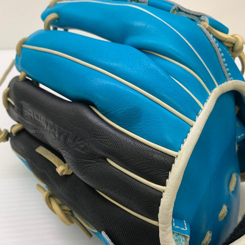 ゼット ZETT プロステイタス PROSTATUS BRGB32250 軟式 大人 一般 二塁手・遊撃手用 グローブ グラブ 右投げ 中古品 野球 8956