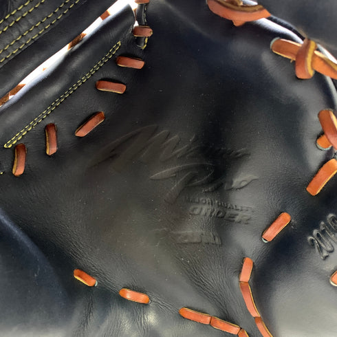 ミズノ MIZUNO ミズノプロ HAGAJAPAN 軟式 大人 一般 ファーストミット 一塁手 グローブ グラブ 右投げ オーダー 中古品 グローブ袋付き 野球 8312