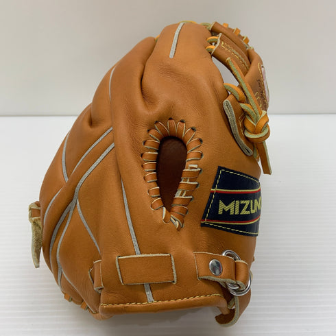 ミズノ MIZUNO ミズノプロ ワールドウィン 赤カップ 復刻 硬式 大人 一般 内野手用 グローブ グラブ 右投げ 1AJGH98118 中古品 野球 6602