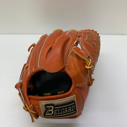 BELGARD 硬式 大人 一般 投手用 グローブ ピッチャー グラブ 右投げ BBー101 中古品 野球 6049