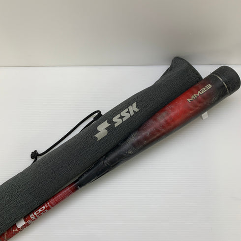 エスエスケイ SSK MM23 軟式 大人 一般 FRP製バット SBB4037 ケース付き 野球 7055