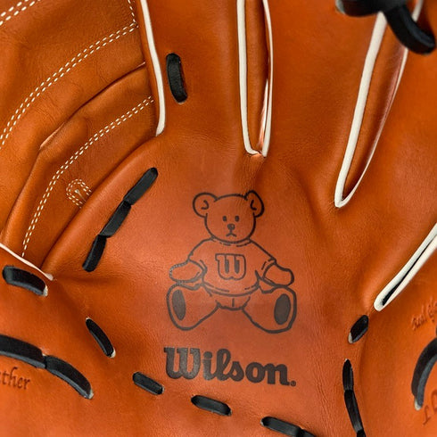 中古品 ウィルソン Wilson ウィルソンベア 軟式 内野手オーダー用グローブ RG33 5807