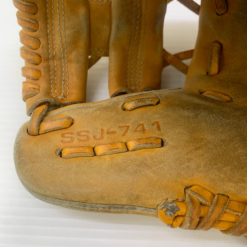 エスエスケイ SSK SSJ-741 少年軟式 子ども オールラウンド グローブ グラブ 右投げ 中古品 野球 9232