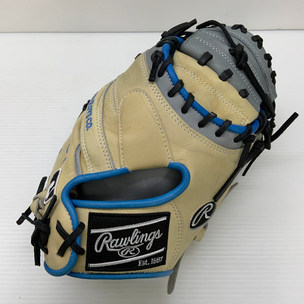 ローリングス Rawlings HOH 硬式・軟式兼用 大人 一般 キャッチャーミット 捕手 グローブ グラブ 右投げ PROCM33CBM 中古品 グローブ袋付き 野球 7062