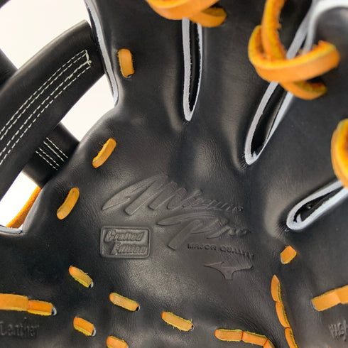 ミズノ MIZUNO ミズノプロ 硬式 大人 一般 内野手用 グローブ グラブ 右投げ 1AJGH28023 HAGAJAPAN 中古品 グローブ袋付き 野球 5968