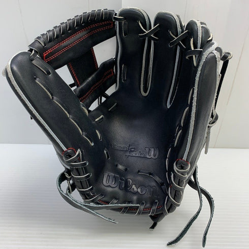 ウィルソン Wilson ベーシックラボ 軟式 大人 一般 内野手用 グローブ グラブ 右投げ 中古品 野球 5855