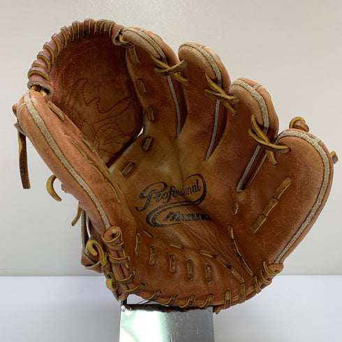 ミズノ MIZUNO プロフェッショナル 1AJGR12691 軟式 大人 一般 投手用 グローブ ピッチャー グラブ 右投げ 中古品 野球 8742
