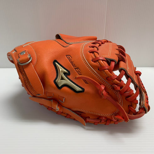 ミズノ MIZUNO グローバルエリート 少年軟式 子ども キャッチャーミット 捕手 グローブ グラブ 右投げ 1AJCY18800 中古品 野球 8307