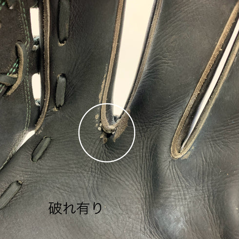 ごりら印の野球道具 硬式 大人 一般 投手用 グローブ ピッチャー グラブ 右投げ SKR 中古品 破れ有り 野球 7608