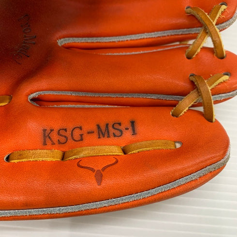 中古品 久保田スラッガ ー KUBOTA SLUGGER プロモデル 硬式 内野手用グローブ KSG-MS-1 3825