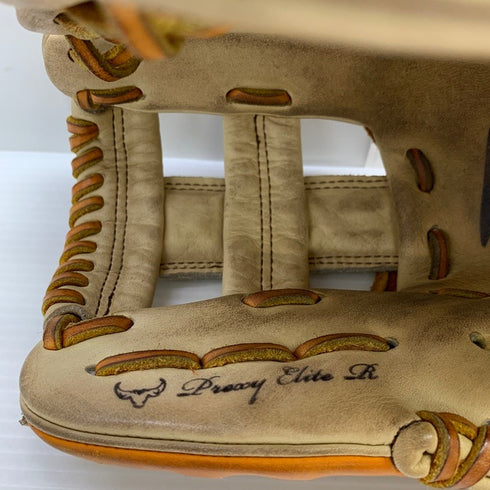 中古品 ミズノ MIZUNO ミズノプロ 軟式 内野手用オーダーグローブ 白 5821