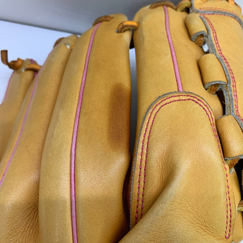 ラグデリオン RAG de Lion 硬式 大人 一般 投手用 グローブ ピッチャー グラブ 右投げ 中古品 グローブ袋付き 野球 9971