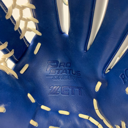 ゼット ZETT プロステイタス PROSTATUS BRGPRO 軟式 大人 一般 外野手用 グローブ グラブ 右投げ オーダー 中古品 グローブ袋付き 野球 8450