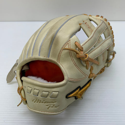 ミズノ MIZUNO ミズノプロ 軟式 大人 一般 内野手用 グローブ グラブ 右投げ 1AJGR27223 中古品 グローブ袋付き 野球 7161