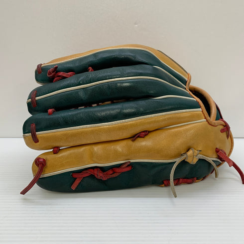 東駒 BULL TOKYO 軟式 大人 一般 内野手用 グローブ グラブ 右投げ 中古品 グローブ袋付き 野球 7153