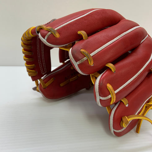 エスエスケイ SSK プロエッジ AKB866 硬式 大人 一般 内野手用 グローブ グラブ 右投げ 中古品 グローブ袋付き 野球 9083