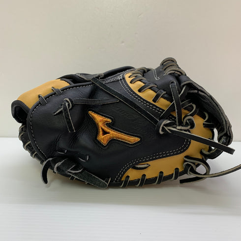 ミズノ MIZUNO ミズノプロ mizunopro 硬式 大人 一般 キャッチャーミット 捕手 グローブ グラブ 右投げ オーダー 中古品 野球 8669