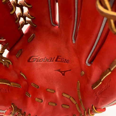 ミズノ MIZUNO グローバルエリート 軟式 大人 一般 外野手用 グローブ グラブ 右投げ 1AJGR22417 中古品 野球 7176