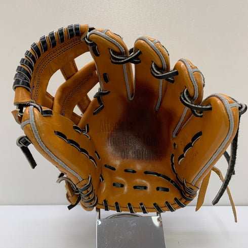 ディーバイエム D×M SURE PLAY S210 硬式 大人 一般 内野手用 グローブ グラブ 右投げ 中古品 野球 1459