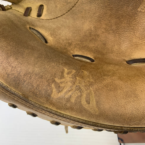 ミズノ MIZUNO ミズノプロ 軟式 大人 一般 キャッチャーミット 捕手 グローブ グラブ 右投げ 1AJCR27200 中古品 グローブ袋付き 野球 7279