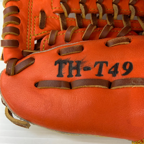 ハタケヤマ HATAKEYAMA 軟式 大人 一般 外野手用 グローブ グラブ 右投げ TH-T49 中古品 野球 6657