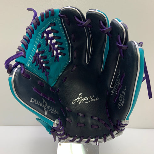ローリングス Rawlings ハイパーテック GR4HTCN55W 軟式 大人 一般 オールラウンド グローブ グラブ 右投げ 中古品 野球 9257