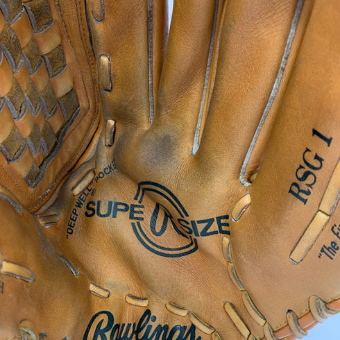 ローリングス Rawlings SUPESIZE 軟式 大人 一般 投手用 グローブ ピッチャー グラブ 右投げ RSG-1 中古品 野球 7183