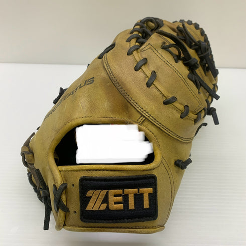 ゼット ZETT プロステイタス PROSTATUS 硬式 大人 一般 ファーストミット 一塁手 グローブ グラブ 右投げ オーダー 中古品 野球 9352