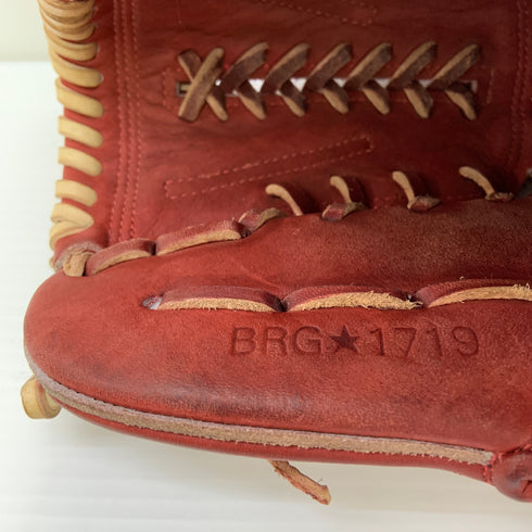 ザナックス Xanax BRG-1719 軟式 大人 一般 投手用 グローブ ピッチャー グラブ 右投げ 中古品 野球 6559