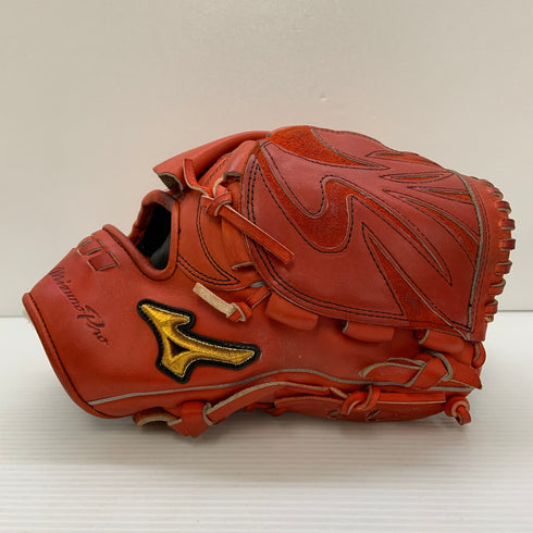 ミズノ MIZUNO ミズノプロ 軟式 大人 一般 投手用 グローブ ピッチャー グラブ 右投げ 1AJGR24201 中古品 グローブ袋付き 野球 7253