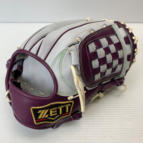 中古品 ゼット ZETT プロステイタス 軟式 オーダー 内野手用グローブ 5255
