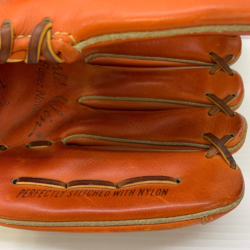 ミズノ MIZUNO ワールドウィン Super New Era 信義作 硬式 大人 一般 外野手用 グローブ グラブ 右投げ 中古品 野球 6295