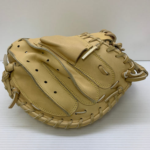 ゼット ZETT WINNINGROAD 軟式 大人 一般 キャッチャーミット 捕手 グローブ グラブ 左投げ BRCB33412R 中古品 野球 7421