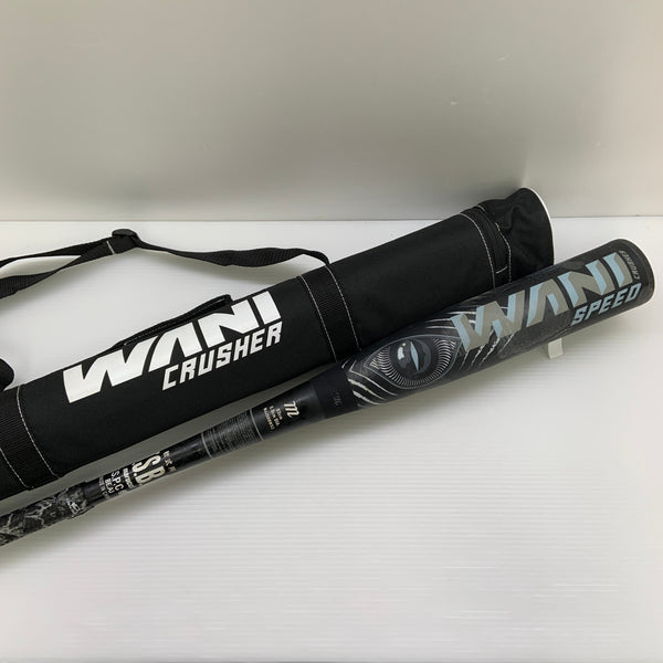 マルーチ marucci ワニクラッシャースピード 軟式 大人 一般 FRP製バット MJJSBBWS 中古 ケース付き 野球 8121