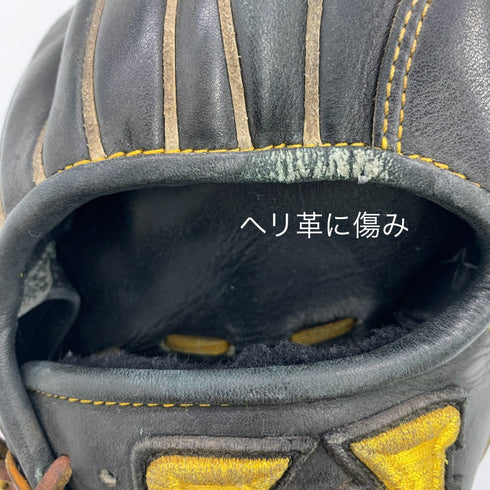 中古品 ハイゴールド Hi-Gold 硬式 内野手用グローブ TKW-104 3892