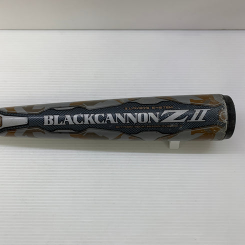ゼット ZETT ブラックキャノンZ2 少年軟式 子ども FRP製バット BCT75880 中古 野球 7833