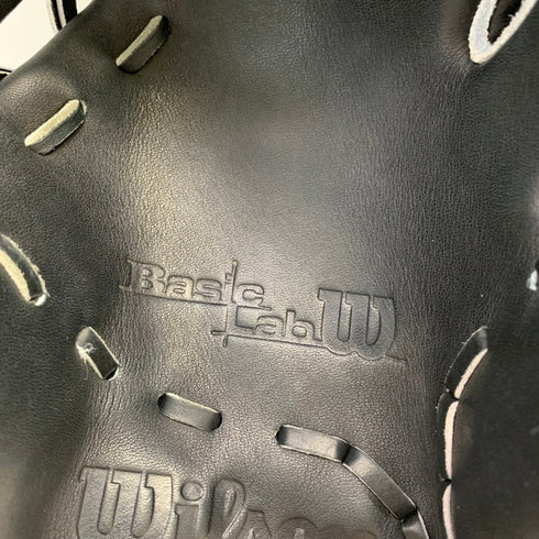 ウィルソン Wilson ベーシックラボ 軟式 大人 一般 内野手用 グローブ グラブ 右投げ 中古品 野球 5855