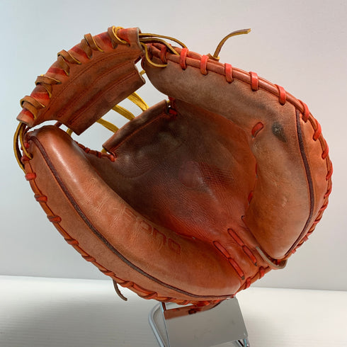 イソノ isono 硬式 大人 一般 キャッチャーミット 捕手 グローブ グラブ 右投げ 中古品 野球 6278