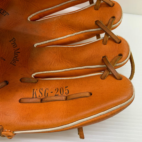 久保田スラッガー KUBOTA SLUGGER KSG-205 軟式 大人 一般 内野手用 グローブ グラブ 右投げ 中古品 野球 8716