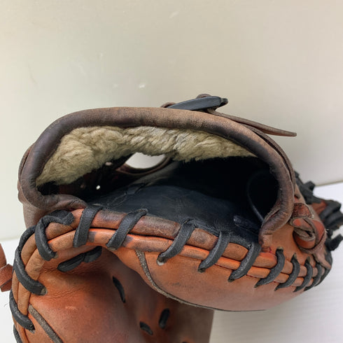 ハタケヤマ HATAKEYAMA V-M8WR 硬式 大人 一般 キャッチャーミット 捕手 グローブ グラブ 右投げ 中古品 野球 1015