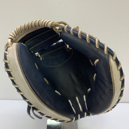 ハタケヤマ HATAKEYAMA 硬式 大人 一般 キャッチャーミット 捕手 グローブ グラブ 右投げ 中古品 野球 9743